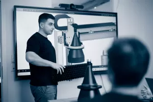 Präsentation einer Maschine